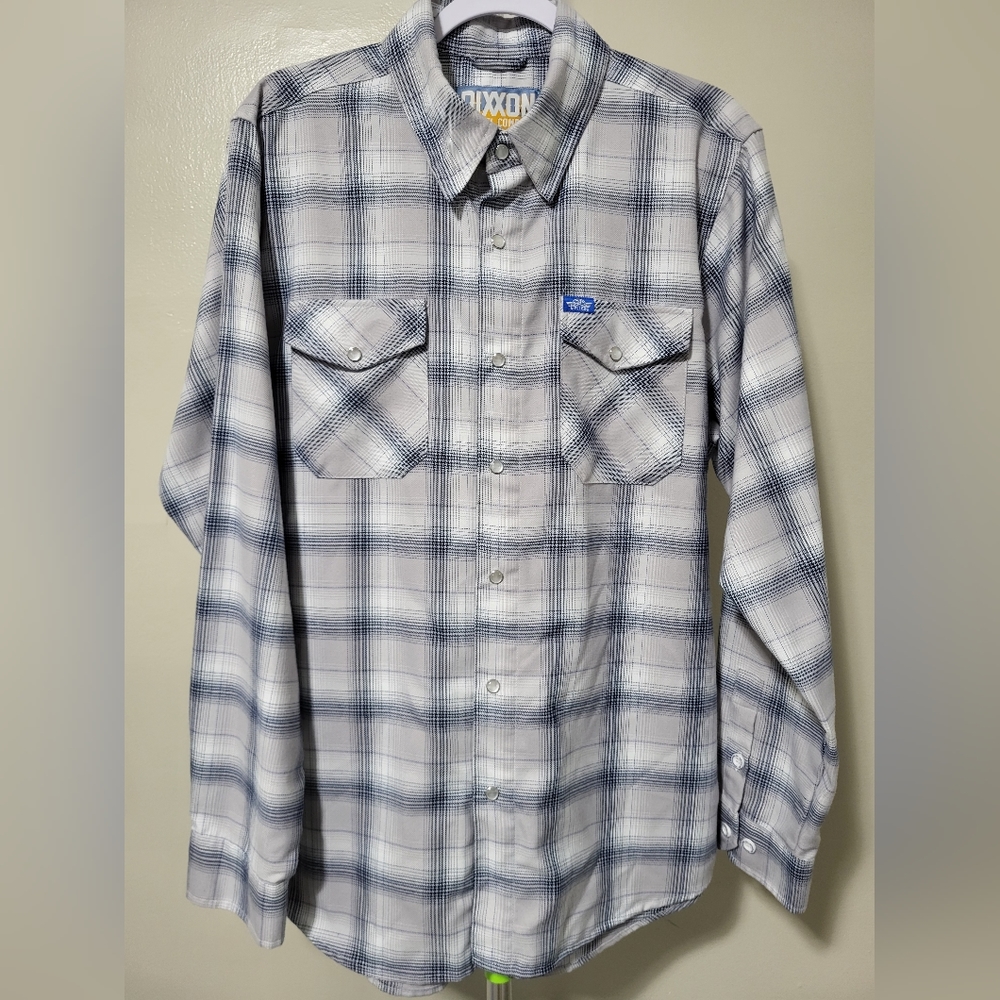J&P CYCLES ORMOND MEN'S LARGE DIXXON FLANNEL